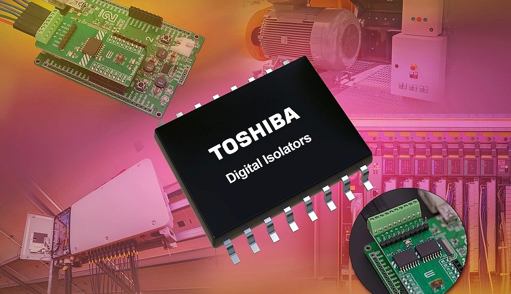 Circuit intégré d'isolation numérique de Toshiba.