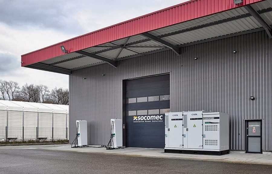 Energy Storage System (ESS) Grid Lab de Socomec.